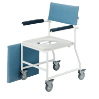 Mobile Shower Commode Chair - With Braked Castors featured image