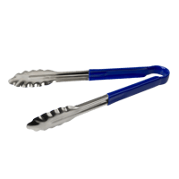 Hygiplas Colour Coded Serving Tongs - Blue featured image