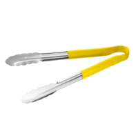 Hygiplas Colour Coded Serving Tongs - Yellow featured image