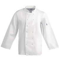 Whites Vegas Unisex Chefs Jacket Long Sleeve White XL featured image