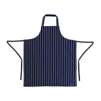 Whites Butchers Stripe Apron Blue/White featured image