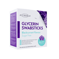 Glycerine Swab Sticks - Blackcurrant Flavour x75 featured image