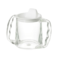Homecraft Wide Base Mug with Solid White Lid (300ml) featured image