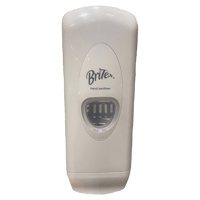 BriTex Sanitiser Dispenser White Push Bar - 1ltr featured image