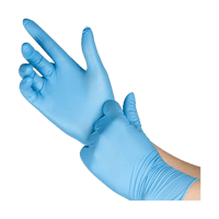 SafeTouch Powder Free Nitrile Gloves Blue - Small featured image
