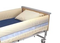 Extended 2 Bar Bed Rail Bumpers with Mesh - 220cm featured image