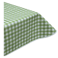 Wipe Clean Tablecloth - Green Check featured image