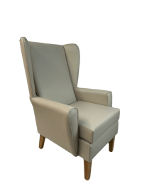 Rutland High Back Armchair - Cream featured image