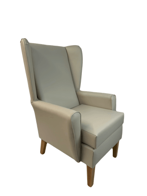 Rutland High Back Armchair - Cream featured image