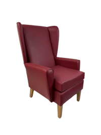 Rutland High Back Armchair - Cherry featured image