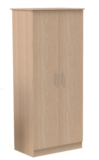 Dorset 2 Door Double Wardrobe (lissa oak) featured image