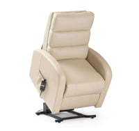 Three Tier Back Single Motor Riser Chair - Cream featured image