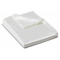 Satin Flat Sheet Single - White featured image