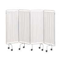 Plastic Screen Curtains - White 4 Panels featured image