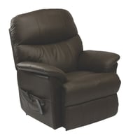Lars Dual Riser Recliner - Black featured image
