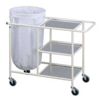 Linen Trolley with Shelving and Single Linen Bag featured image