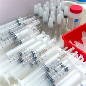 Nursing syringes card