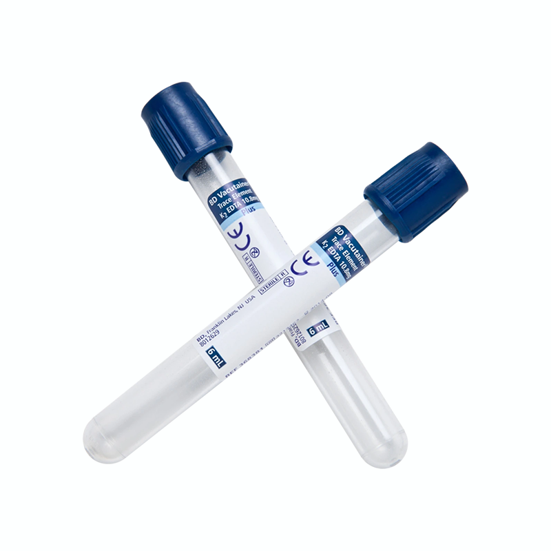 BD Vacutainer Plastic Tube For Trace Element Testing With Royal Blue Hemogard featured image