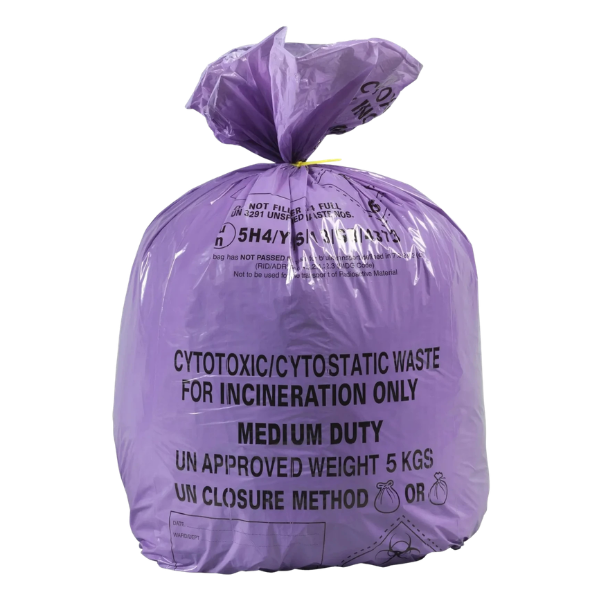 Purple Cytotoxic Large Waste Bags - Medium Duty featured image